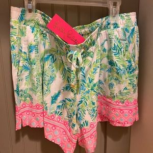 Lilly Pulitzer Katia shorts fresh citrus NWT M